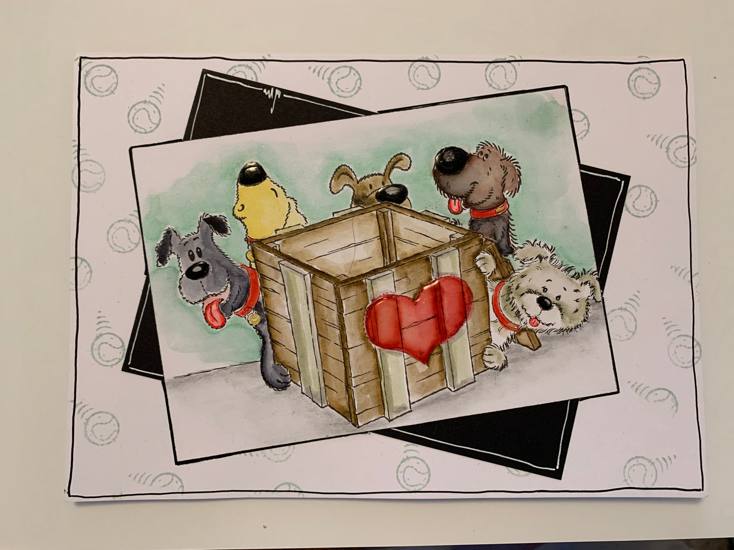 Pets at play, Doggy friends set 2