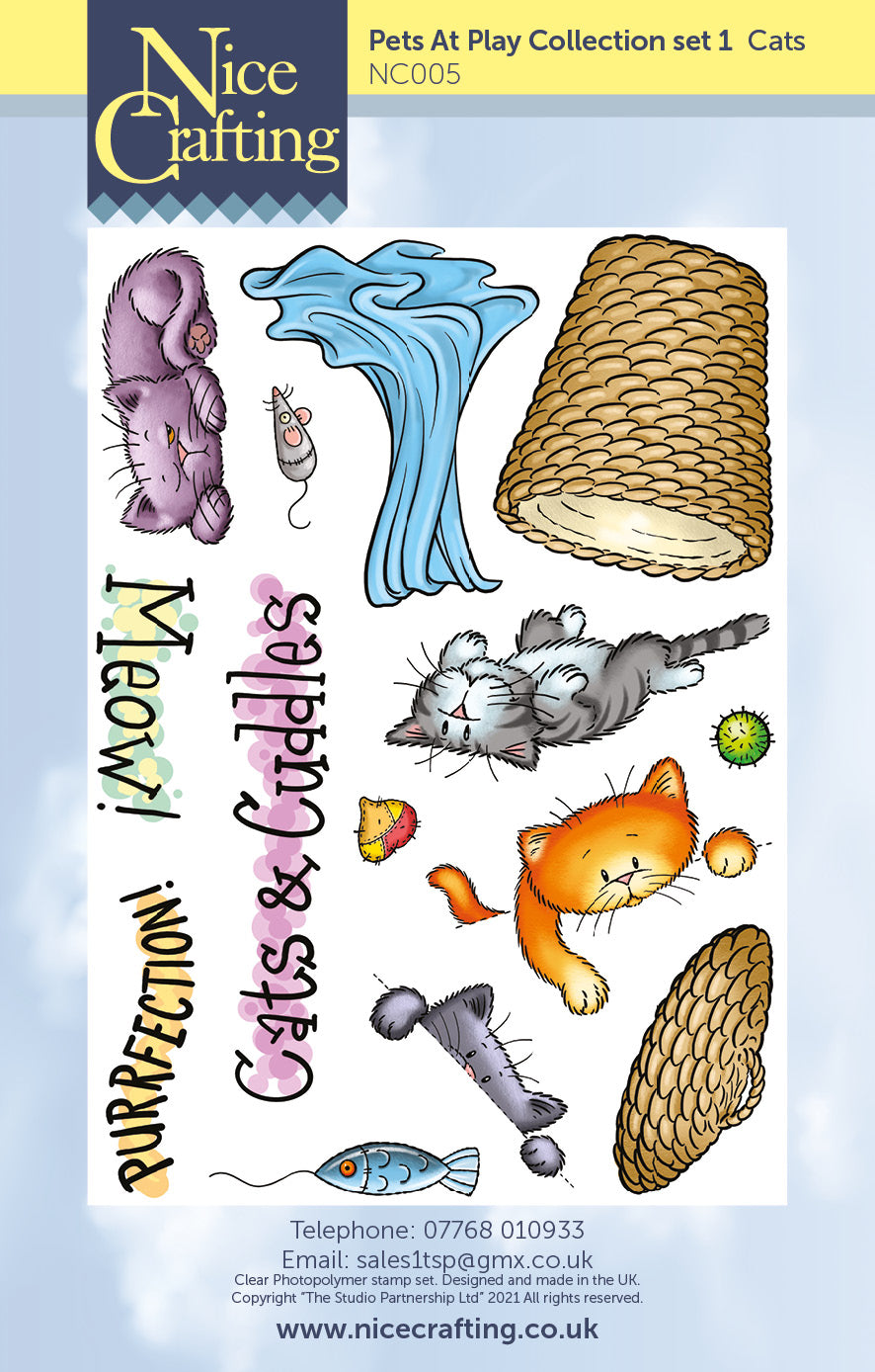 Pets at play , Cats set 1