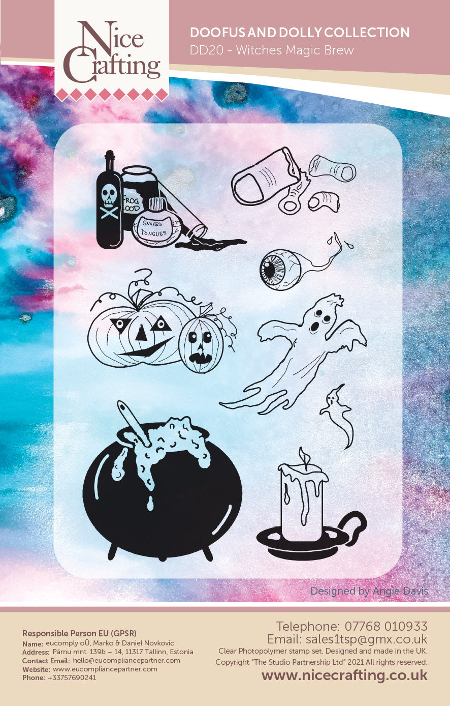 DOOFUS & DOLLY WITCHES MAGIC BREW  DD020