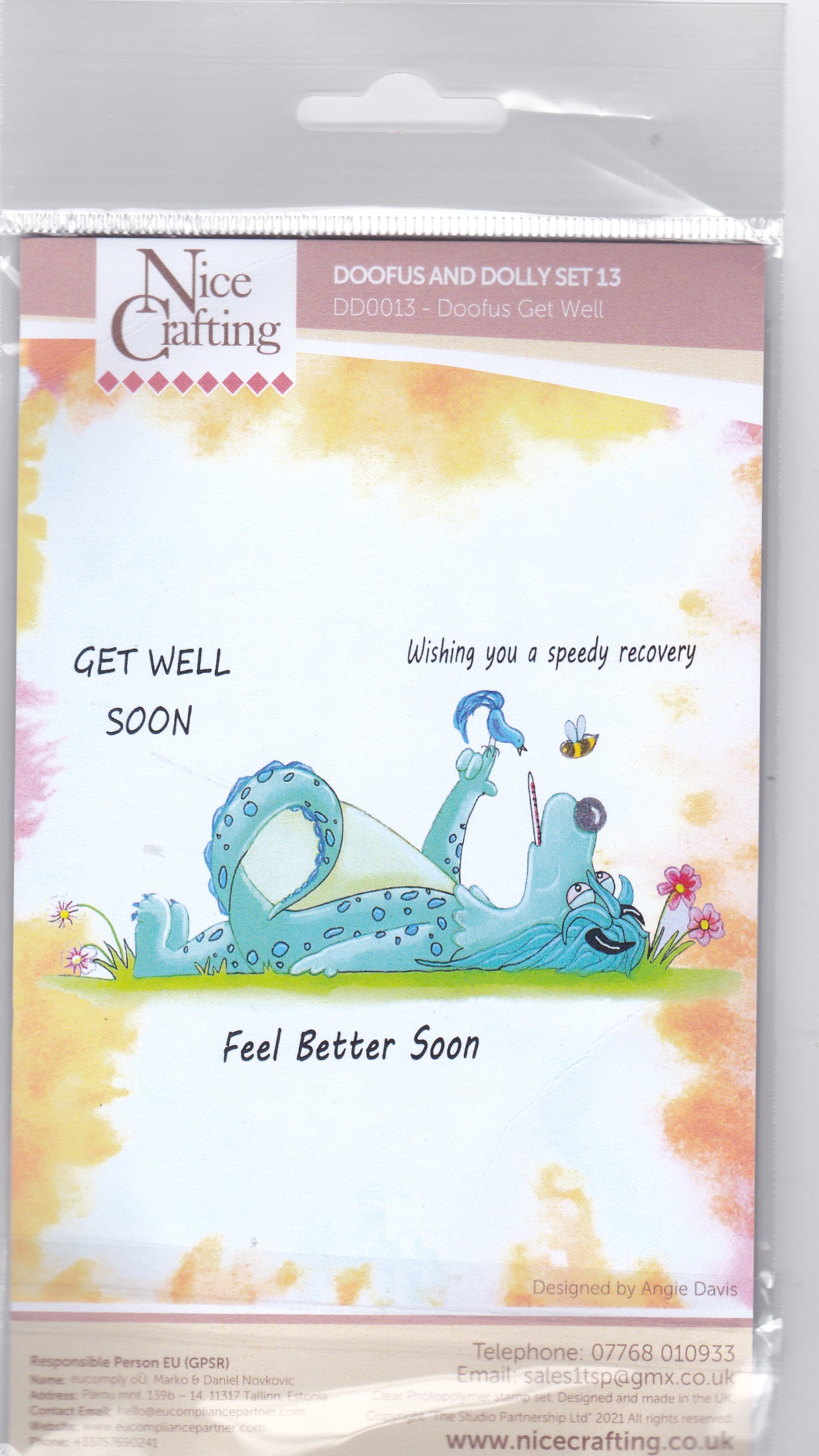 Doofus & Dolly series set 13 Doofus Get Well Soon