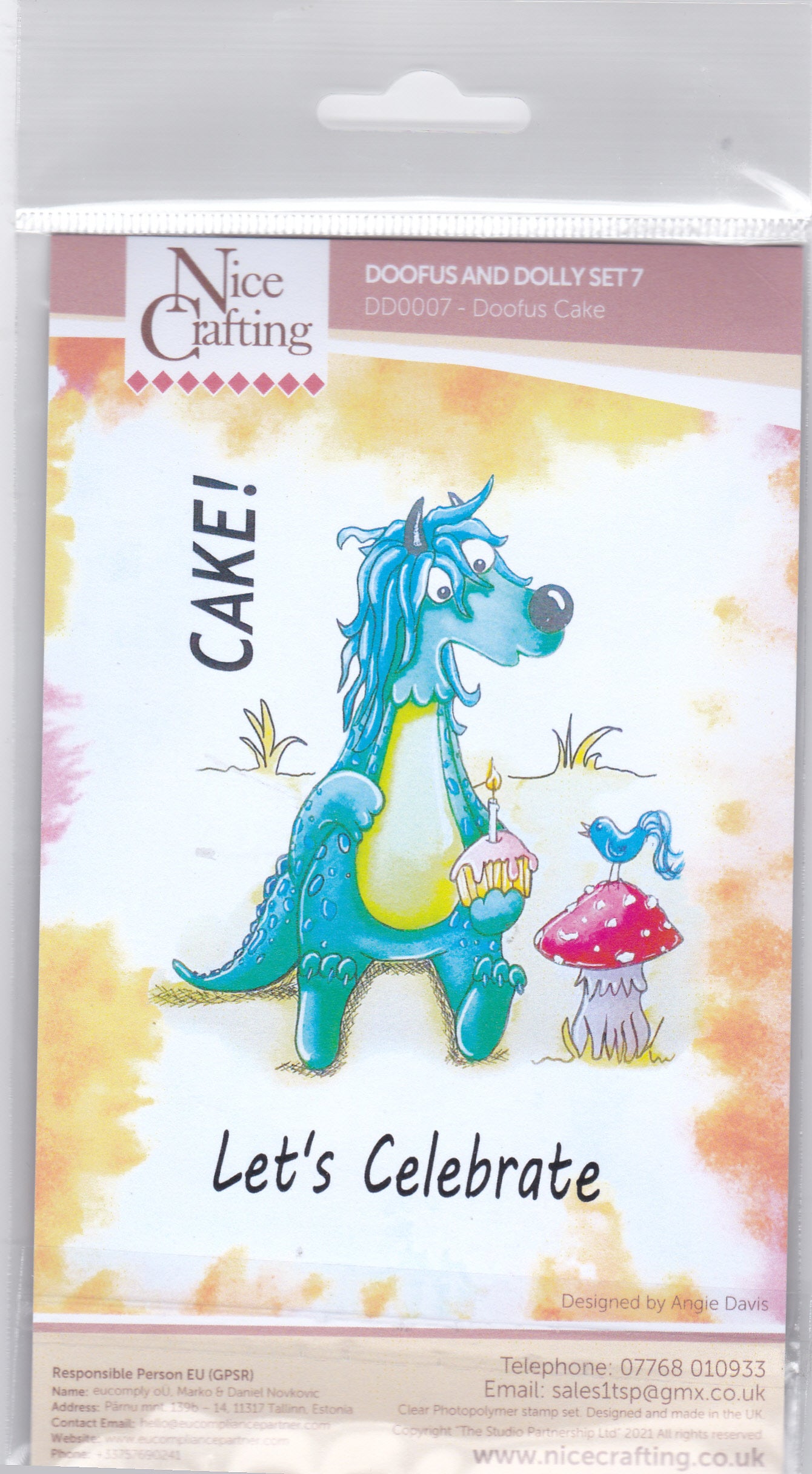 Doofus & Dolly series set 7 Doofus Cake
