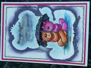 Masking stencil with repositionable adhesive set 1