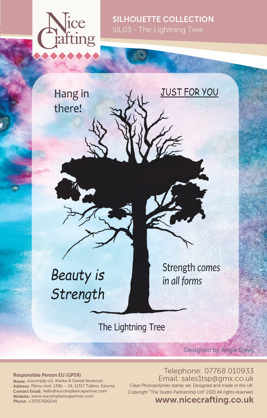 SILHOUETTE COLLECTION SET 3. Lightning tree