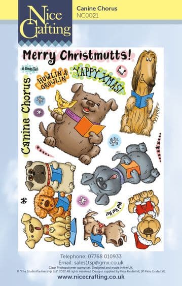 Pets love Christmas -  Canine Chorus