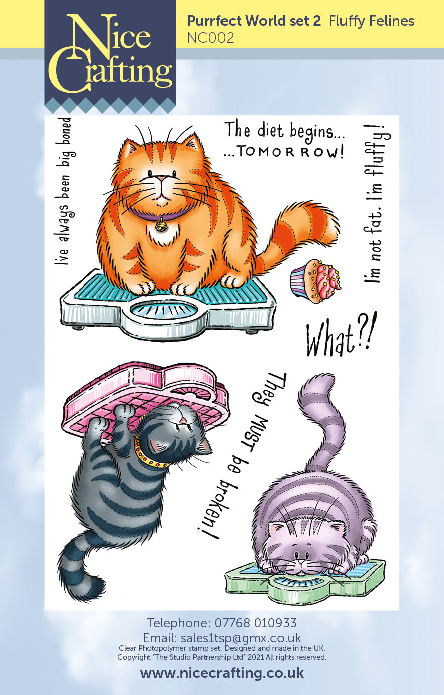 Purrfect World set 2. Fluffy Felines