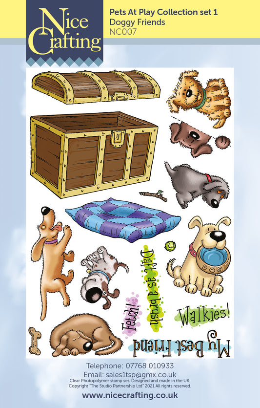 Pets at play,  Doggy friends set 1