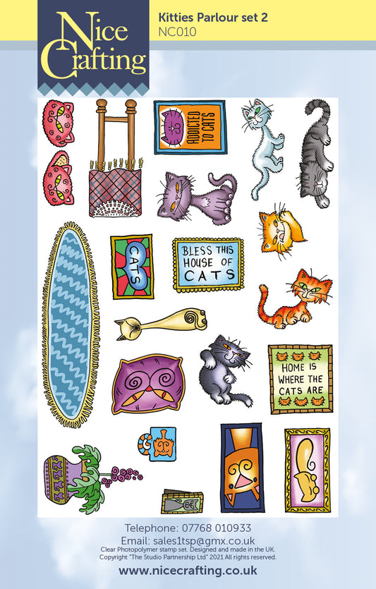 Pets at play, Kitties Parlour set 2
